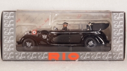 Mercedes 770K Cabriolet With Adolf Hitler Eva Braun SS, CAR023, RIO 1:43