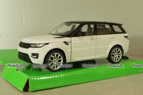 Range Rover sport 2010, white/black, WEL24059WHITE, Welly 1:24
