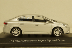 Toyota Avensis T27 Limousine silver 2009, 403166903, Minichamps 1:43