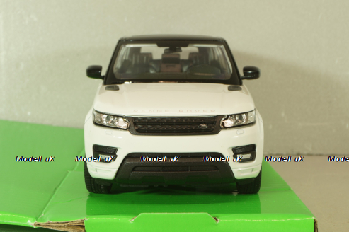 Range Rover sport 2010, white/black, WEL24059WHITE, Welly 1:24