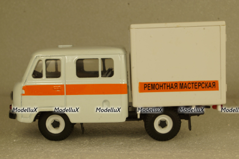 УАЗ-39094, ремонтная мастерская, Агат 1:43