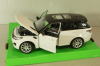 Range Rover sport 2010, white/black, WEL24059WHITE, Welly 1:24