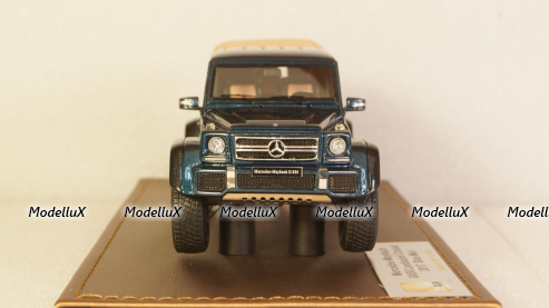 Mercedes G650 Maybach Closed roof Blue met, GLM Models 1:43