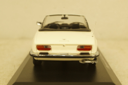 Peugeot 504 Cabriolet 1977, white, 940112131, Maxichamps 1:43