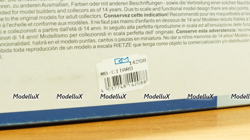 Mercedes G650 Maybach Closed roof Blue met, GLM Models 1:43
