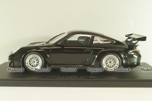 Porsche 911 (996) GT3 RSR Plain Body 2005, black, 80585, AutoArt 1:18