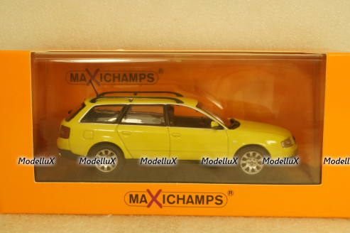 Audi A6 Avant (B5) 1997, yellow, 940017111, Maxichamps 1:43