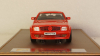 Mercedes S-class 560SEC 6.0 AMG (C126) coupe 1984, red, GLM Models 1:43