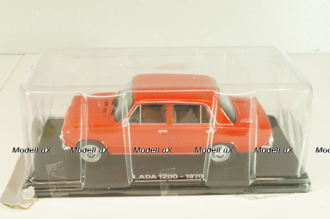 Ваз-2101 Жигули 1970, Lada 1200, красный, Hachette 1:24 Уценка!