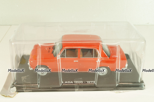 Ваз-2101 Жигули 1970, Lada 1200, красный, Hachette 1:24 Уценка!
