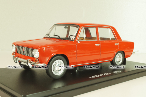 Ваз-2101 Жигули 1970, Lada 1200, красный, Hachette 1:24 Уценка!