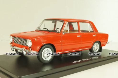 Ваз-2101 Жигули 1970, Lada 1200, красный, Hachette 1:24 Уценка!