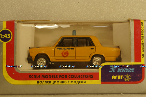 Ваз-2107, милиция ГАИ , Агат 1:43