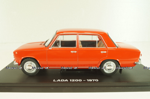 Ваз-2101 Жигули 1970, Lada 1200, красный, Hachette 1:24 Уценка!