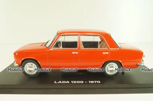 Ваз-2101 Жигули 1970, Lada 1200, красный, Hachette 1:24 Уценка!