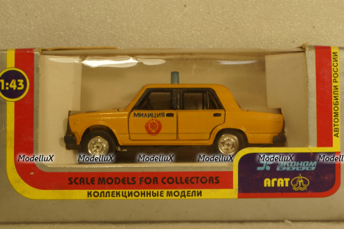Ваз-2107, милиция ГАИ , Агат 1:43