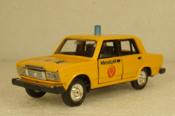 Ваз-2107, милиция ГАИ , Агат 1:43