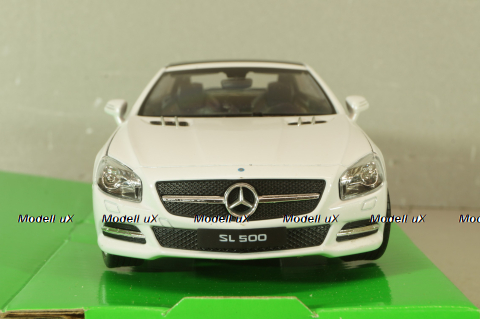 Mercedes SL 500 (R231) 2012, white roof, WEL24041H-White, Welly 1:24