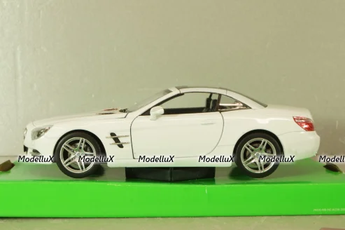 Mercedes SL 500 (R231) 2012, white roof, WEL24041H-White, Welly 1:24