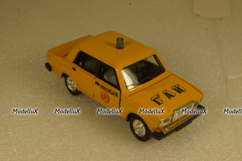 Ваз-2107, милиция ГАИ , Агат 1:43