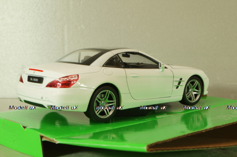 Mercedes SL 500 (R231) 2012, white roof, WEL24041H-White, Welly 1:24