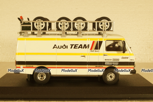 Volkswagen LT45, Team Audi Sport 1985, Rally Assistance №44 1:43 Уценка!
