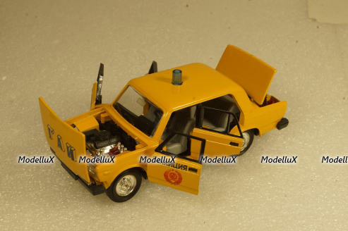 Ваз-2107, милиция ГАИ , Агат 1:43