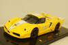 Ferrari FXX 2006, yellow with white stripe, Hot Wheels Elite 1:43