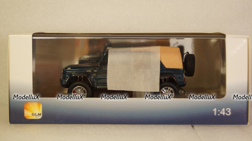 Mercedes G650 Maybach Closed roof Blue met, GLM Models 1:43