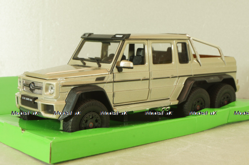 Mercedes-Benz G 63 AMG 6x6, metallic-beige, WEL24061GOLD, Welly 1:24