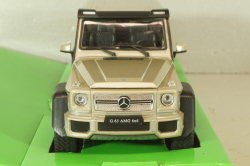 Mercedes-Benz G 63 AMG 6x6, metallic-beige, WEL24061GOLD, Welly 1:24