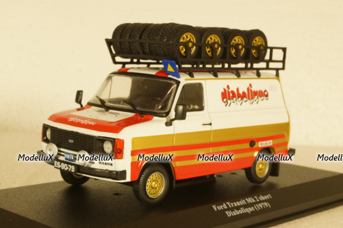 Ford Transit MKII Serie -Team Diablique Motosport 1979, Rally Assistance №43, 1:43 