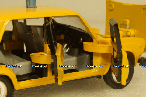 Ваз-2107, милиция ГАИ , Агат 1:43