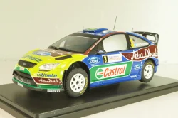 Ford Focus RS WRC #3 Rally Poland 2009, Hirvonen/Lehtinen, G113U016, WRC Collection, Hachette 1:24