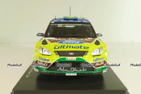 Ford Focus RS WRC #3 Rally Poland 2009, Hirvonen/Lehtinen, G113U016, WRC Collection, Hachette 1:24