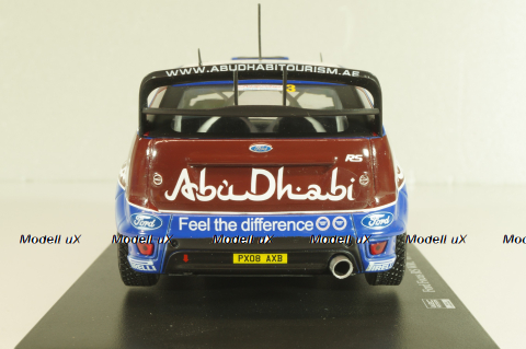 Ford Focus RS WRC #3 Rally Poland 2009, Hirvonen/Lehtinen, G113U016, WRC Collection, Hachette 1:24