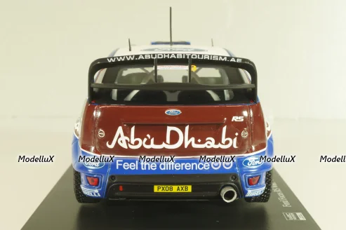 Ford Focus RS WRC #3 Rally Poland 2009, Hirvonen/Lehtinen, G113U016, WRC Collection, Hachette 1:24