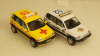 Ваз-2123 Нива Милиция + Ваз-2123 Нива Медицинская (набор 2шт.),Chevrolet Niva Cararama 1:43