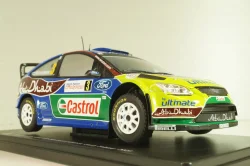 Ford Focus RS WRC #3 Rally Poland 2009, Hirvonen/Lehtinen, G113U016, WRC Collection, Hachette 1:24