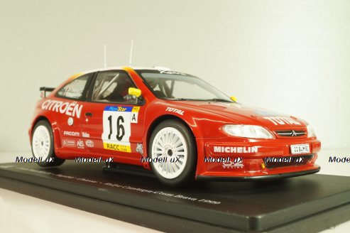 Citroen Xsara Kit Car WRC #16 Rally Catalunya-Costa Brava 1999, Bugalski/Chiaroni, G113U032, WRC Collection, Hachette 1:24