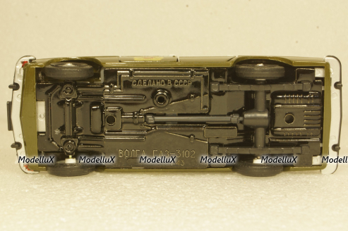 Газ-3102, ВАИ, Агат 1:43
