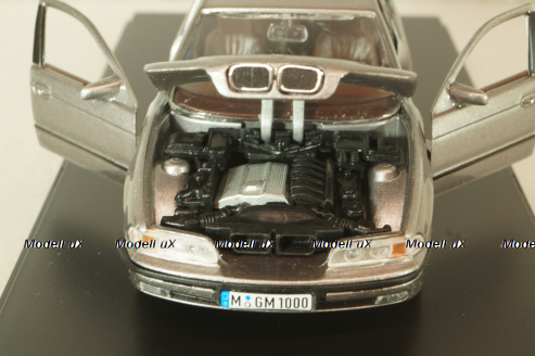 BMW 525i sedan (E39) 1995, grey, 80429419980,Schabak 1:43