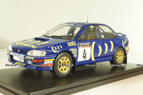 Subaru Impreza WRC #4 Rally GB 1995, McRae/Ringer, G113U066, WRC Collection #66, Hachette 1:24 Уценка!