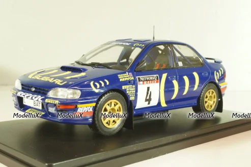 Subaru Impreza WRC #4 Rally GB 1995, McRae/Ringer, G113U066, WRC Collection #66, Hachette 1:24 Уценка!