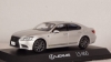 Lexus LS460 F Sport 2015 Silver, 03659S, Kyosho 1:43