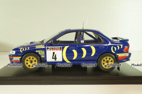 Subaru Impreza WRC #4 Rally GB 1995, McRae/Ringer, G113U066, WRC Collection #66, Hachette 1:24 Уценка!
