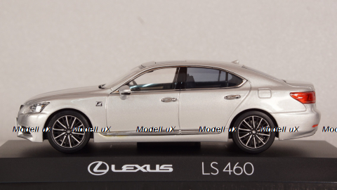 Lexus LS460 F Sport 2015 Silver, 03659S, Kyosho 1:43