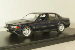 BMW 750i (E38) 1994, blue, Schabak 1:43