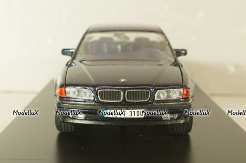 BMW 750i (E38) 1994, blue, Schabak 1:43