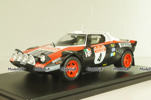 Lancia Stratos HF #4, Rally Sanremo 1978, Alen/Kivimaki, G113U025, WRC Collection, Hachette 1:24